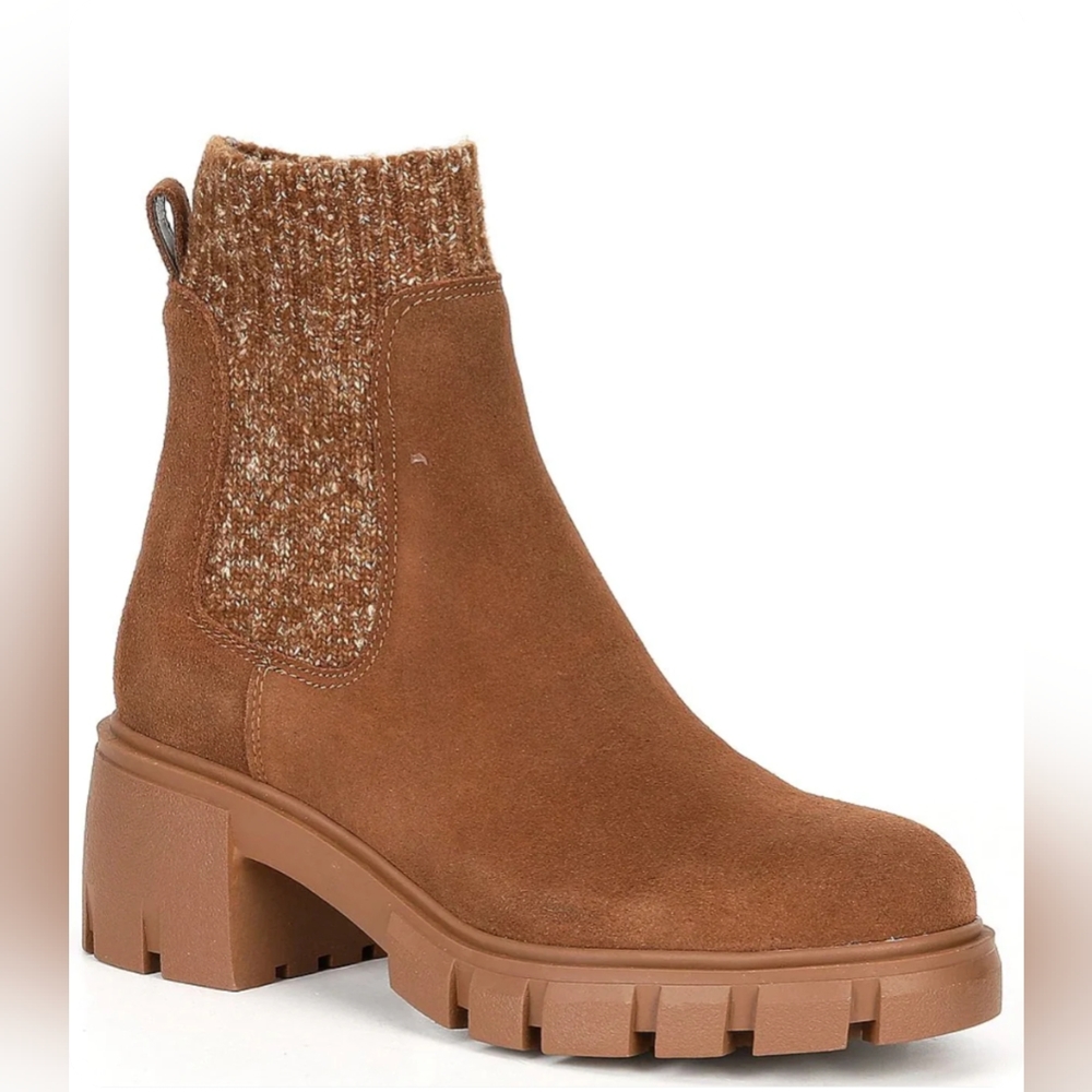 Steve Madden Haley Lug Sole Boots NEW
